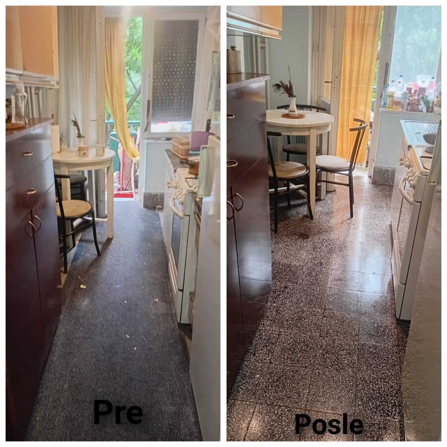 Čišćenje terase i balkona – pre i posle, profesionalni rezultati